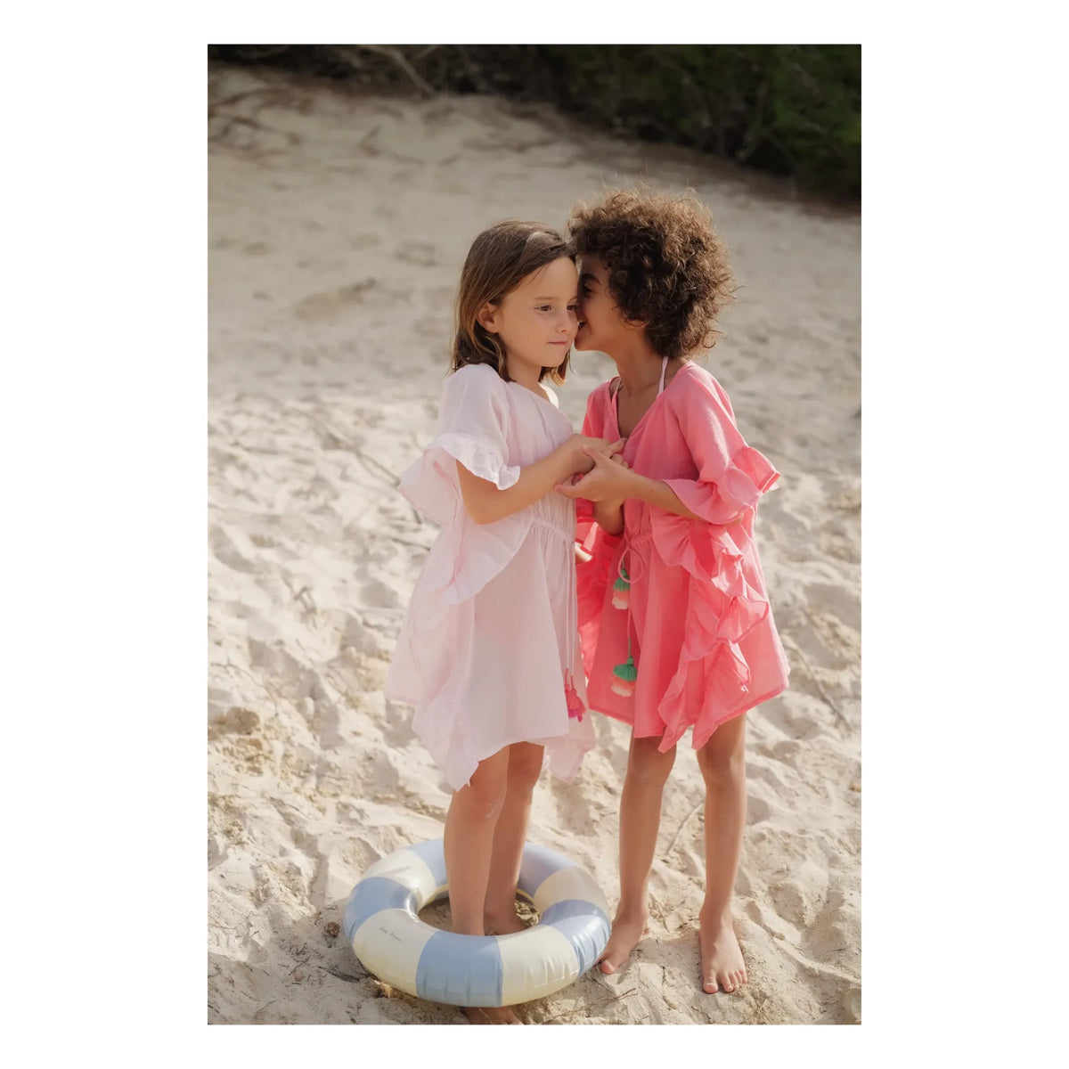Lison Paris - Caftan Lea | Pembe