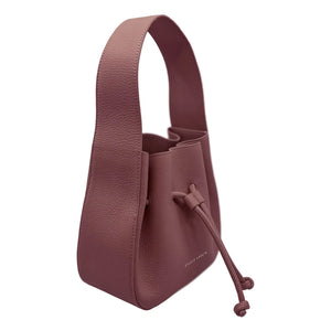 Studio Amélia - Büzgülü Mini çanta | Aubergine