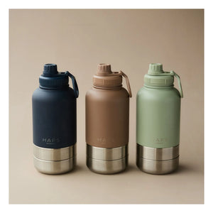 Haps Nordic - Haps Go köpek şişesi - 900 ml | Kahverengi