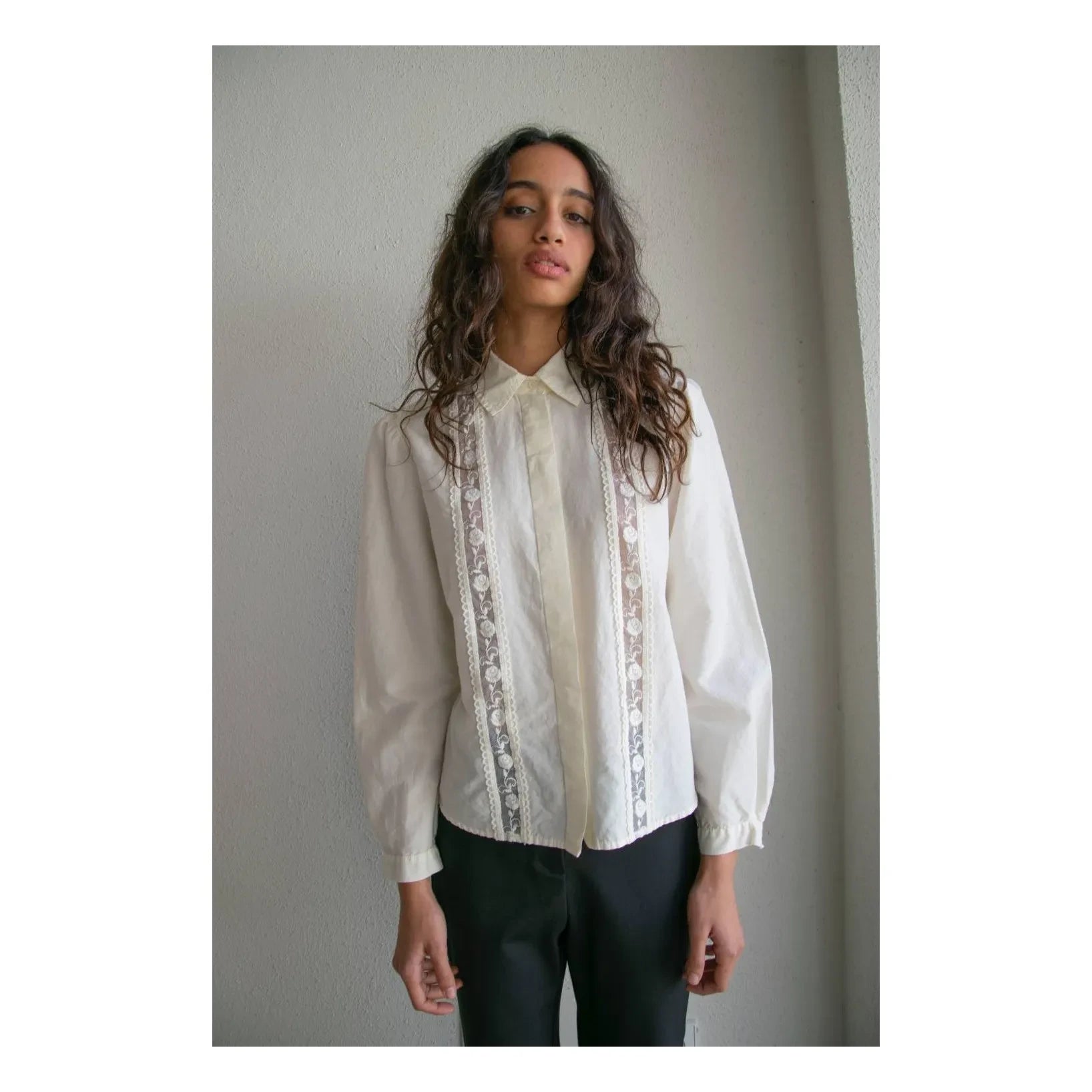 THEAVANT - Celine Pamuk Gömlek | Ecru