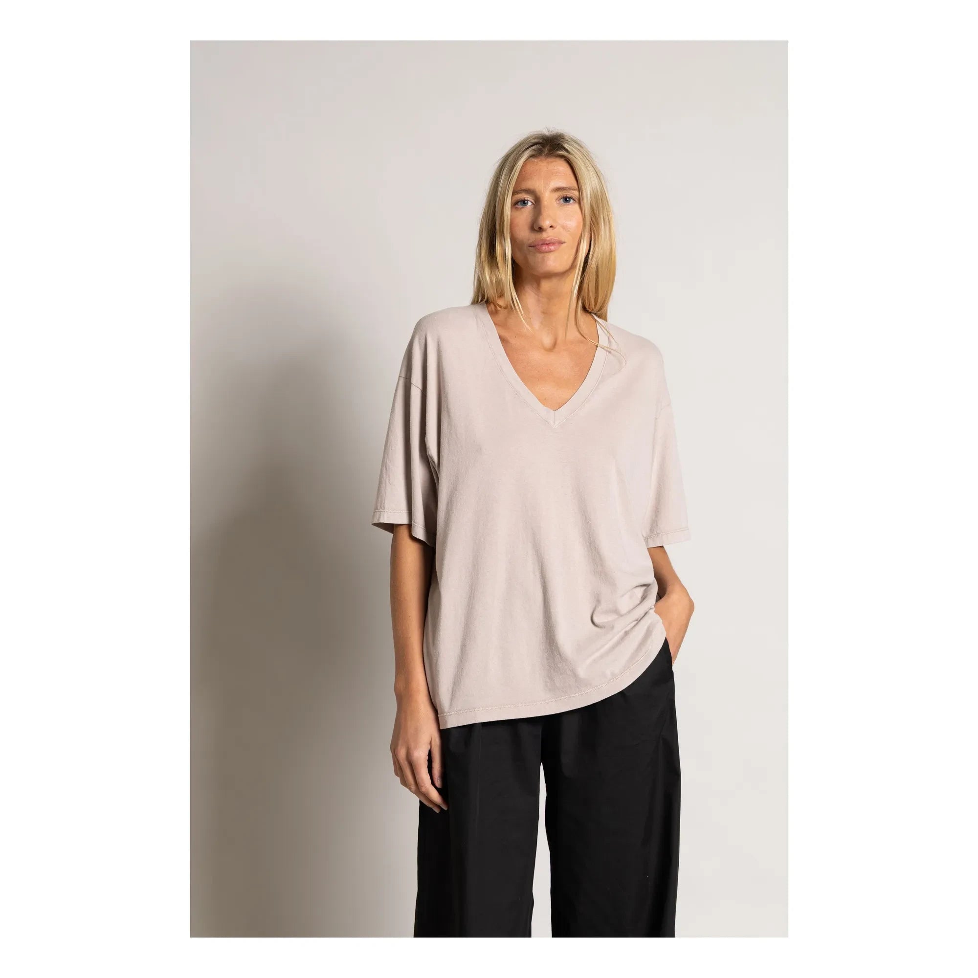 Smallable Woman - Cloud T-shirt Organik pamuk | Mastic