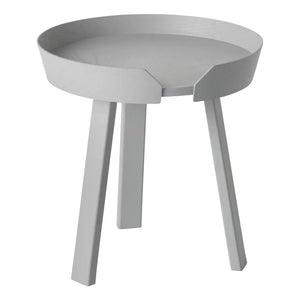 Muuto - Yuvarlak Sehpa | Gri