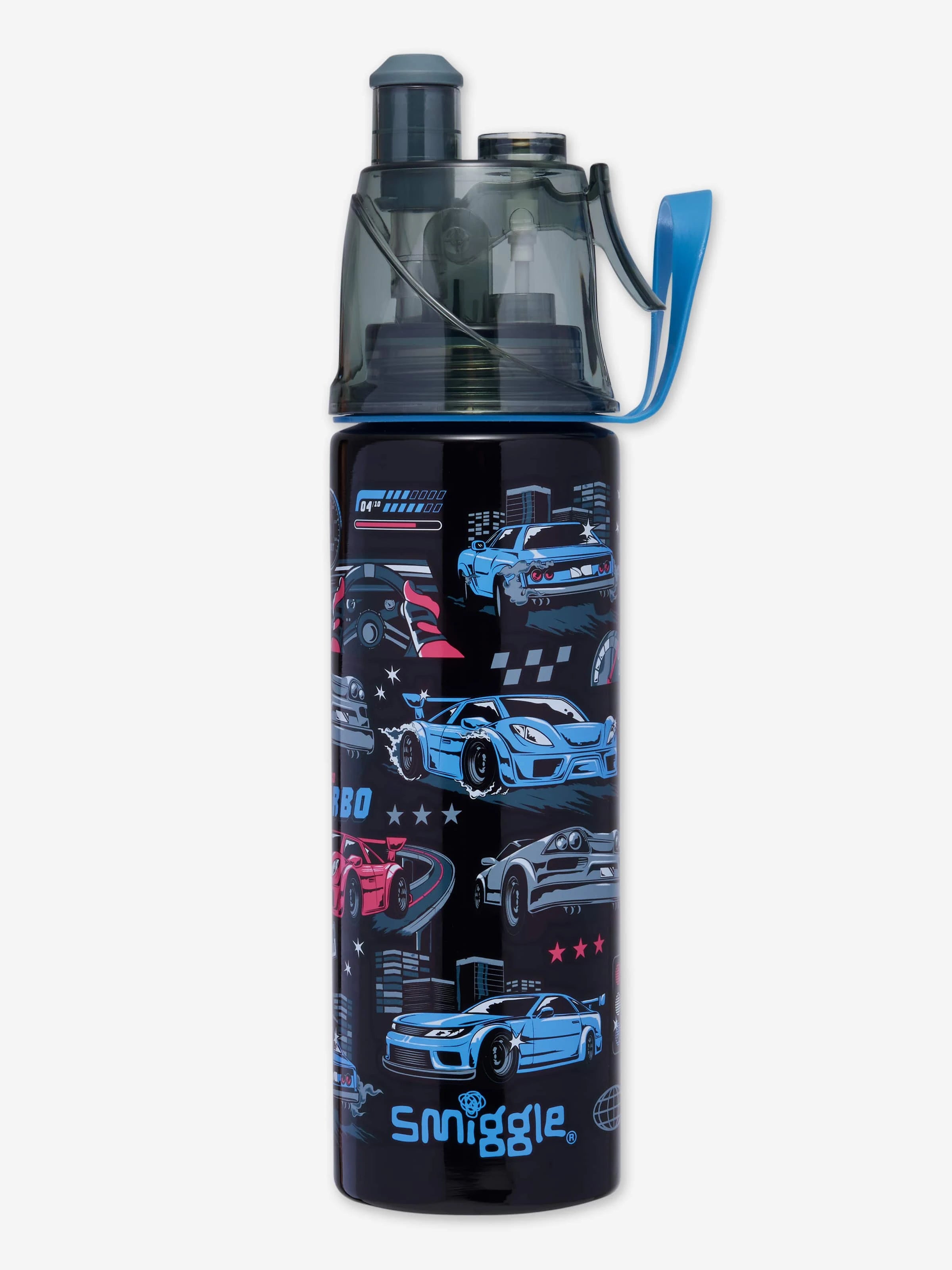 Smiggle - Aspire 500ML Paslanmaz Çelik Su Püskürtmeli Matara