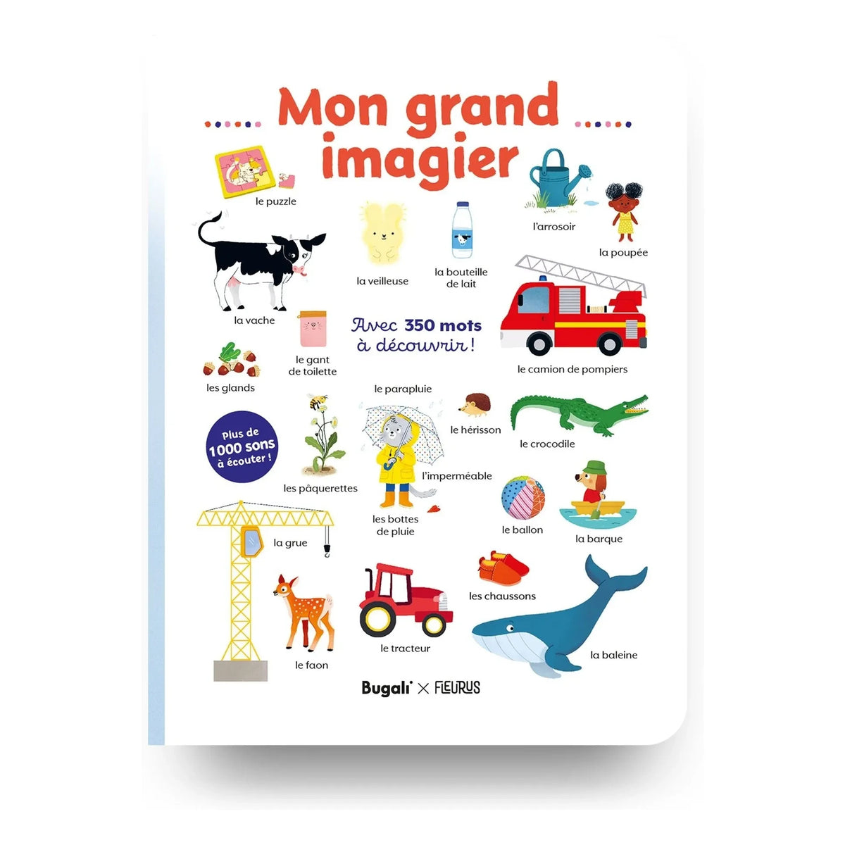 Bugali - Mon grand imagier kitabı (Bugali x Fleurus)