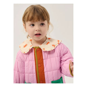 Bobo Choses - Geri Dönüştürülmüş Elyaf Kapitone Bebek Montu | Pembe