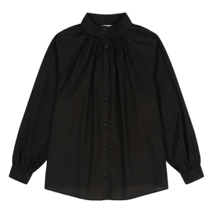 BELLEPIECE - Paxos Pamuk voile bluz | Siyah