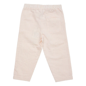 Copenhagen Colors - Seersucker pantolon | Krem