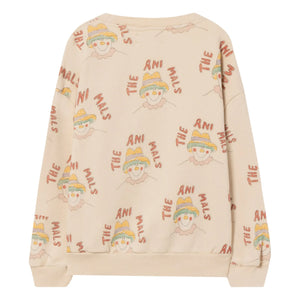 The Animals Observatory - Ayı Sweatshirt - The Animals Observatory x Smallable | Bej