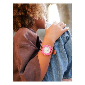 Mini Kyomo - Leopard Watch - Mini Kyomo x Taxi Brousse | Kahverengi