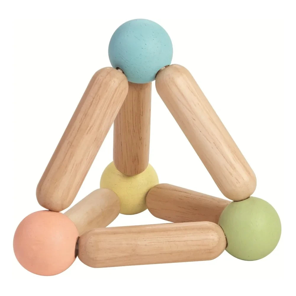 Plan Toys - Pastel Üçgen Çıngırak