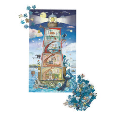 Moulin Roty - Deniz Feneri Yapbozu - 500 Parça