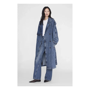 Anine Bing - Trenç Denim Rickie | Mavi