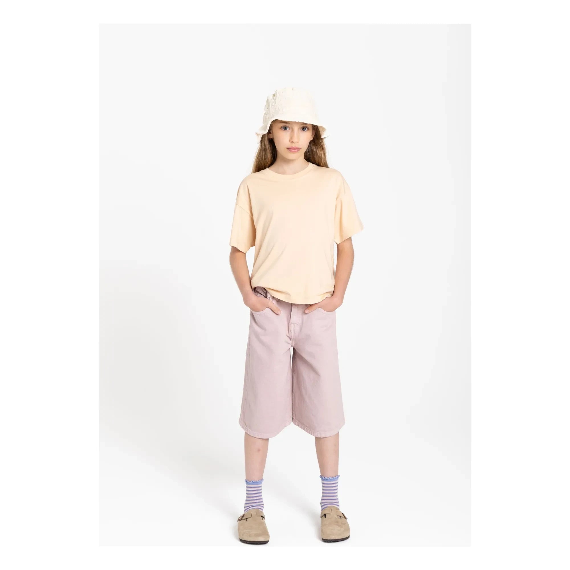 Smallable Kid - Bermuda şort Russel | Toz Pembe