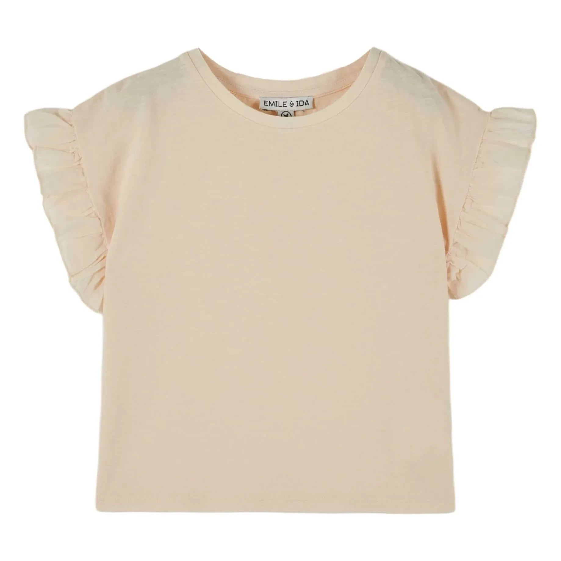 Emile et Ida - Flying Sponge T-Shirt | Krem