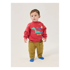 Bobo Choses - Sweat Lake Organik Pamuk Bebek | Kırmızı