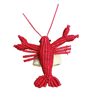 Coro Cora - Istakozlu peçete halkası | Kırmızı