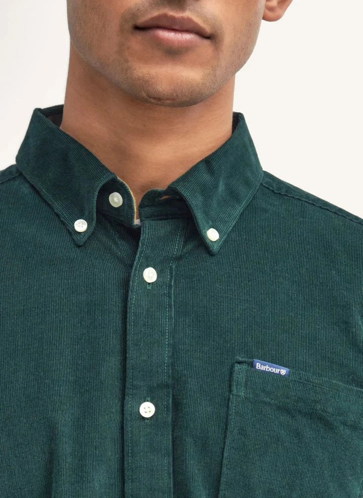 Barbour - Ramsey Kadife Gömlek | Krom yeşili