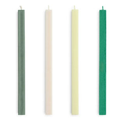 Hay - Dörtgen mumlar - 4'lü set | Yeşil