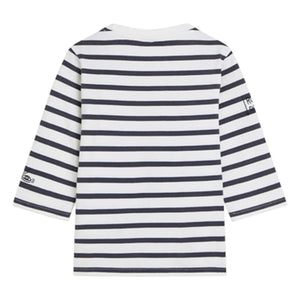 Scotch & Soda - Basquiat Breton Çizgili Tişört | Lacivert