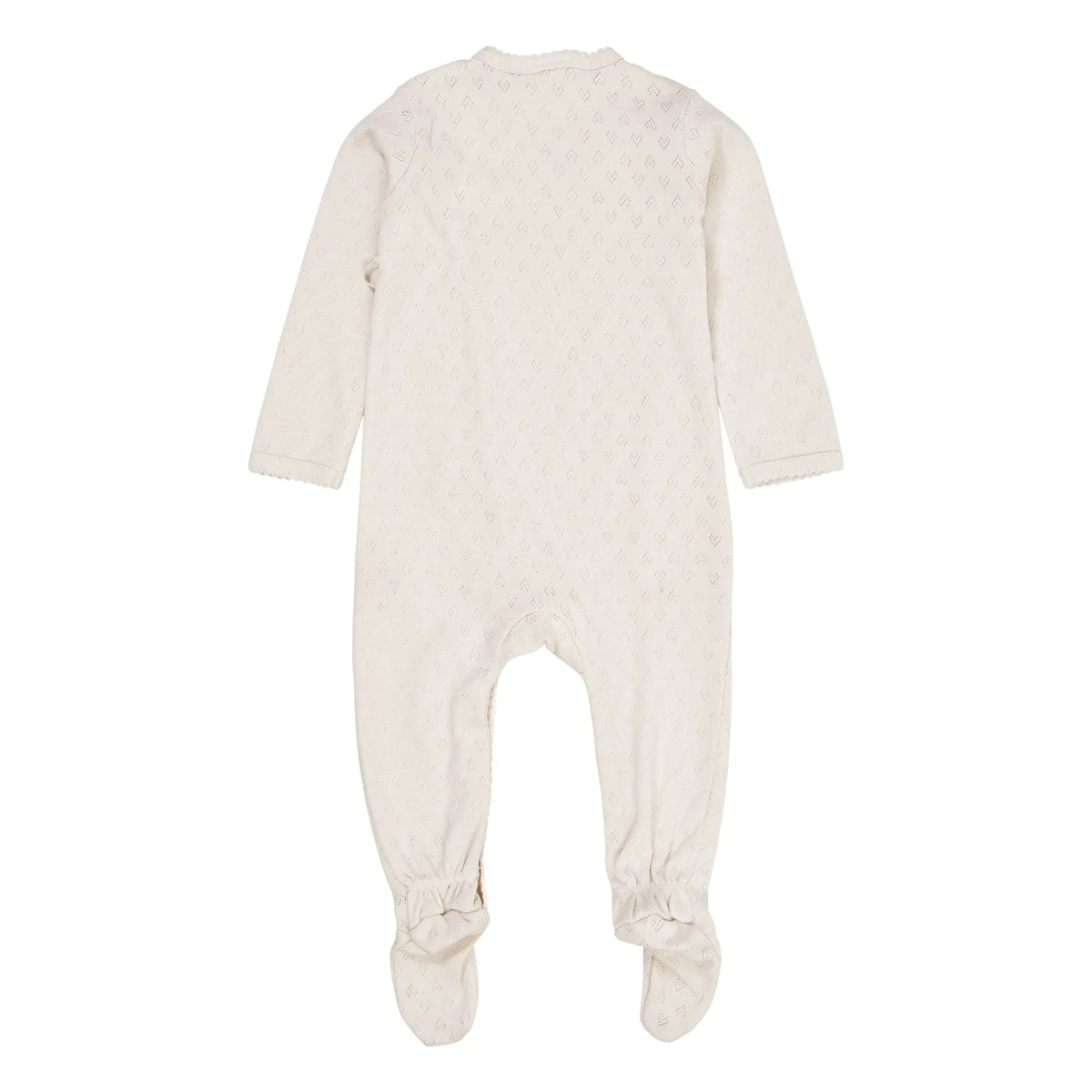 Copenhagen Colors - Organik Pamuk Pointelle Pijama | Krem
