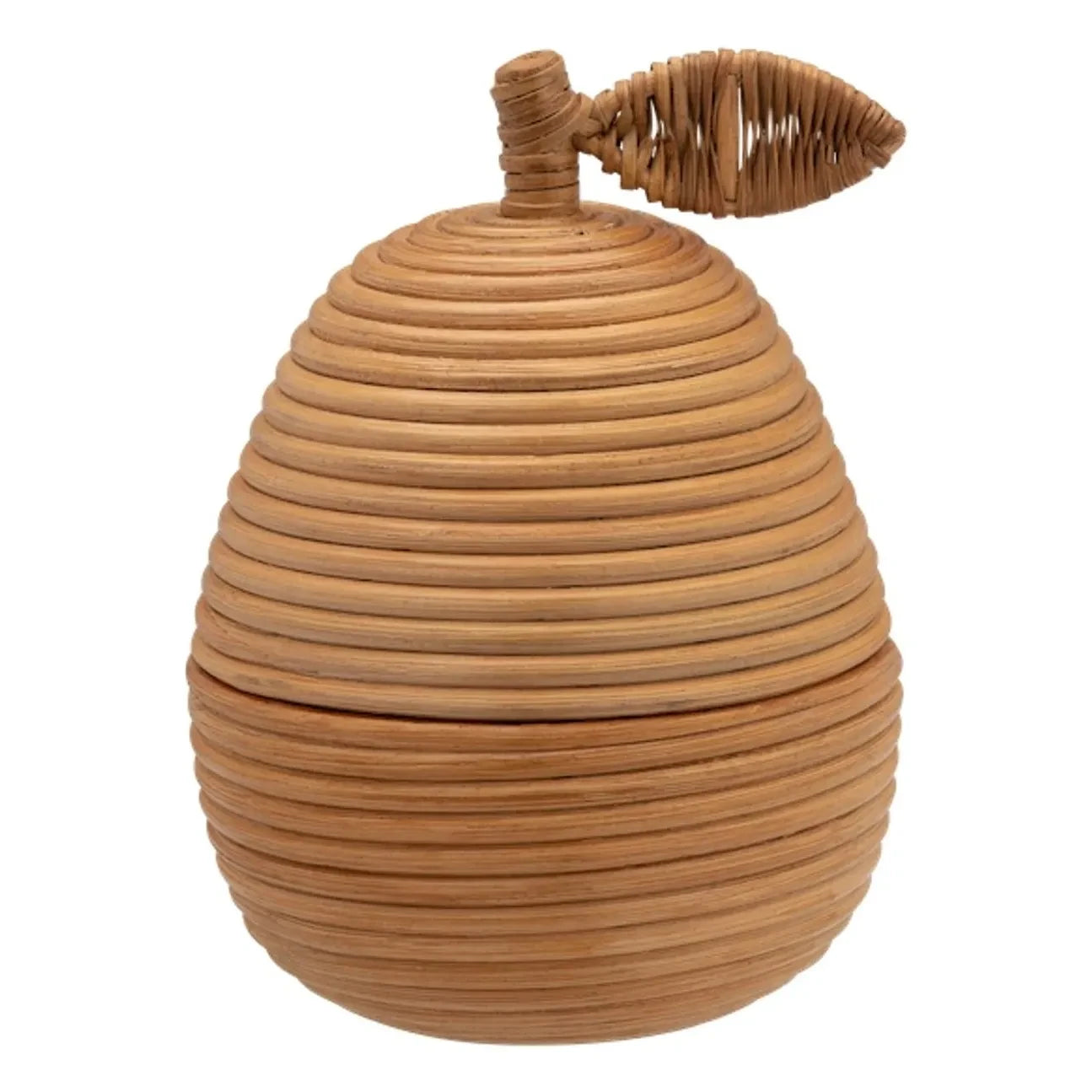 Anna + Nina - Rattan saklama kutusu Poire