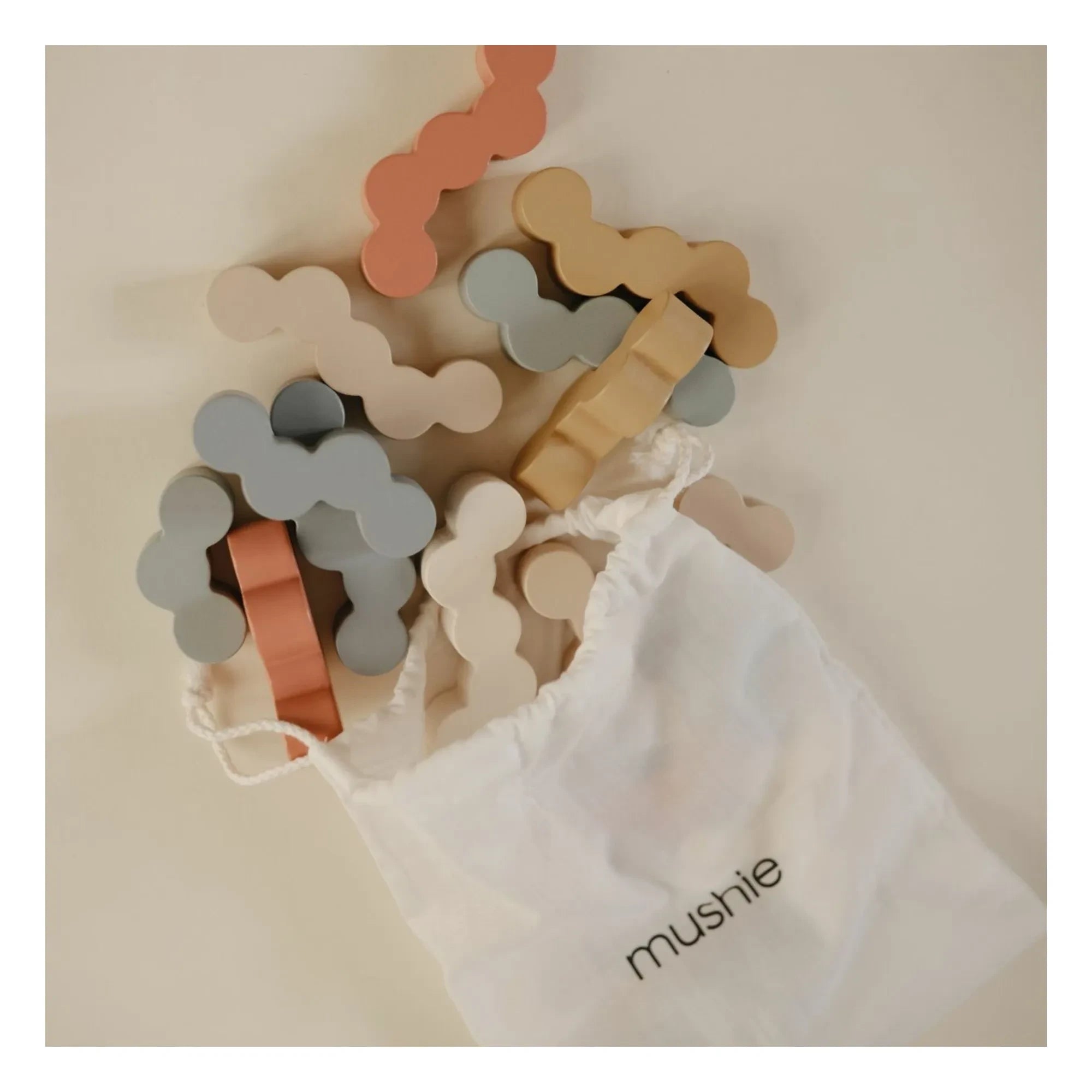 Mushie - Ahşap denge blokları