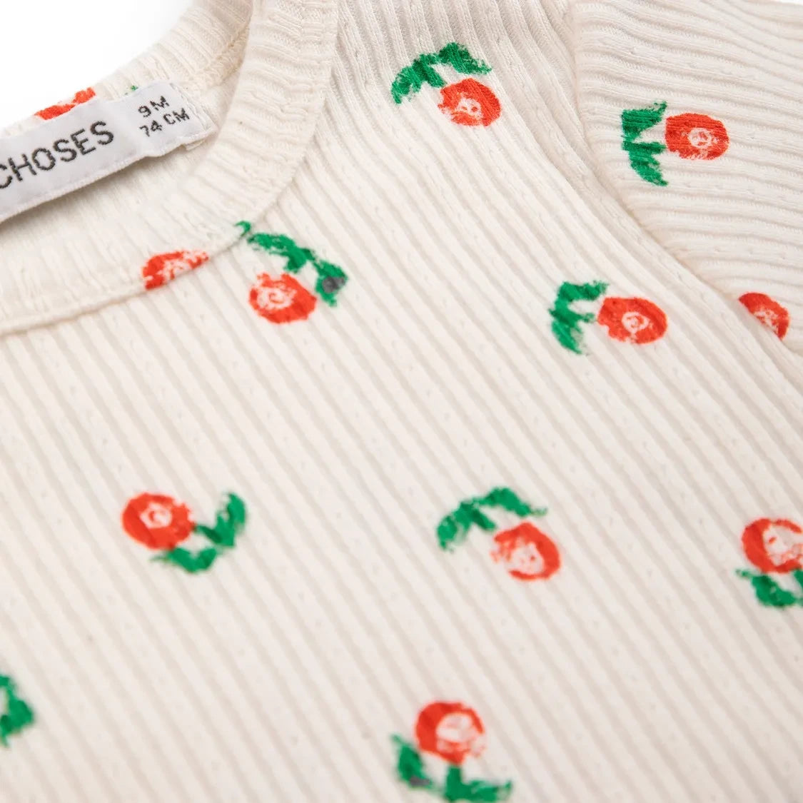 Bobo Choses - Organik Pamuklu Fitilli Body | Ecru