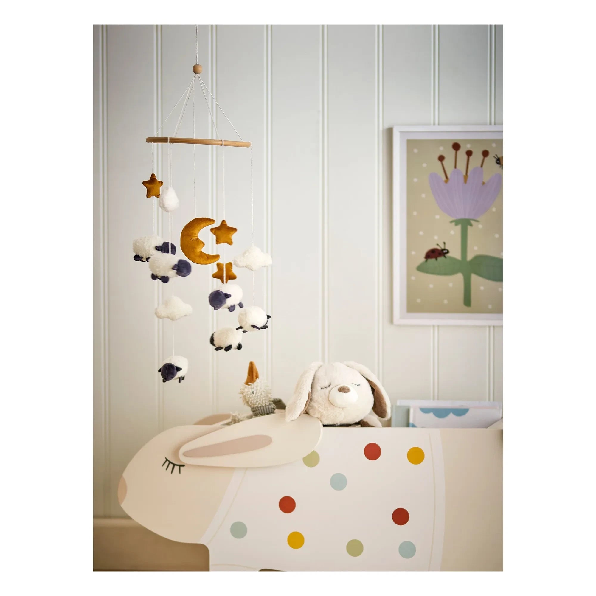 Bloomingville Mini - Mobil Sepet | Beyaz
