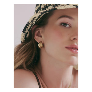 Louise Damas - Creoles Claudia | Altın