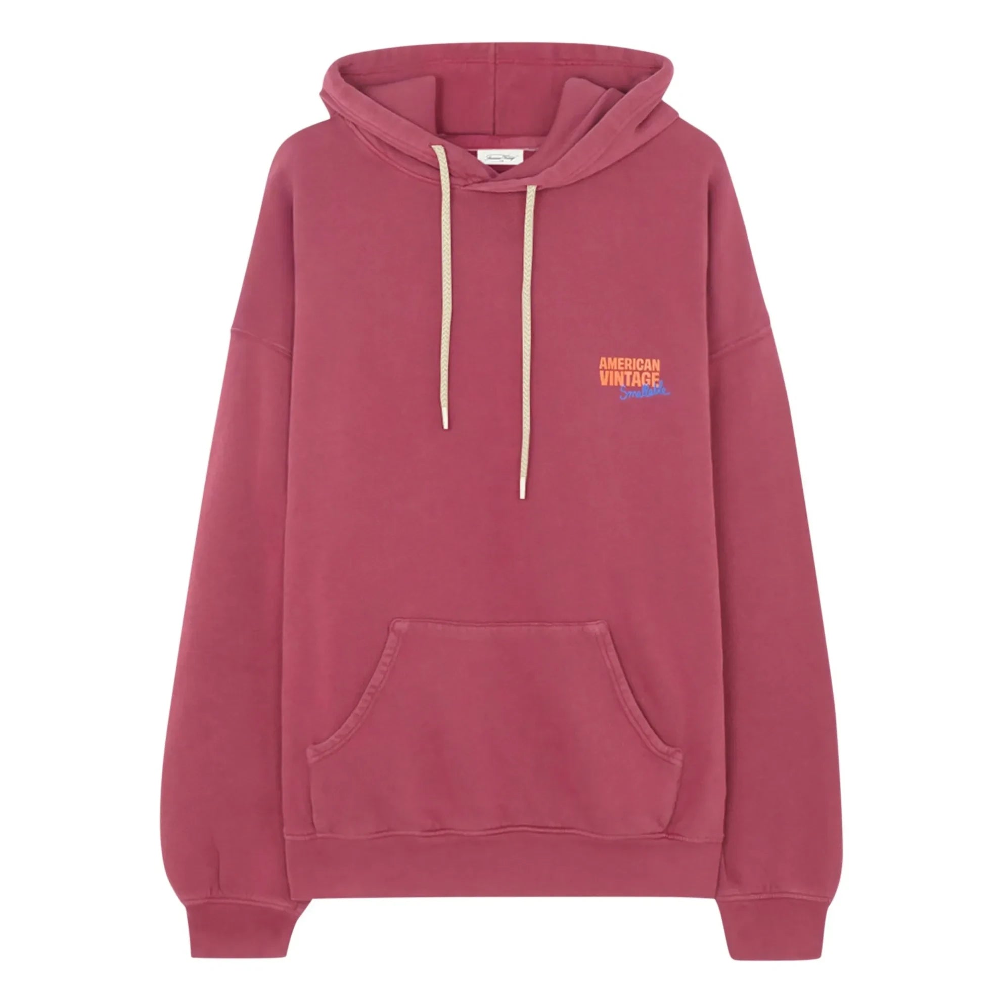 American Vintage - American Vintage X Smallable işbirliği - Izubird Kapüşonlu Sweatshirt | Crimson