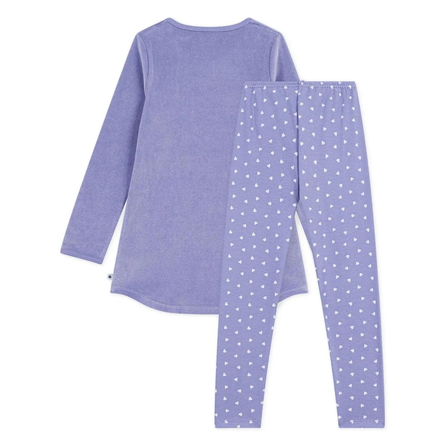Petit Bateau - Pyjama Gecelik Bonne Nuit Organik Pamuk | Lavanta