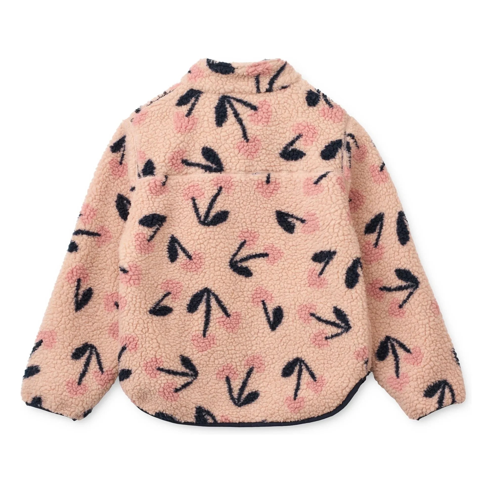 Liewood - Nolan Cerises Geri Dönüştürülmüş Elyaf Sherpa Ceket | Pembe