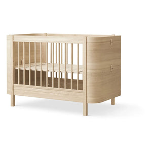 Oliver Furniture - Wood Mini+ Junior Kit Olmadan Beşik | Meşe