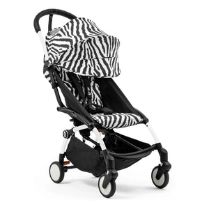 Stokke® - YOYO³ 6+ Bebek Arabası Beyaz çerçeve | Zebra
