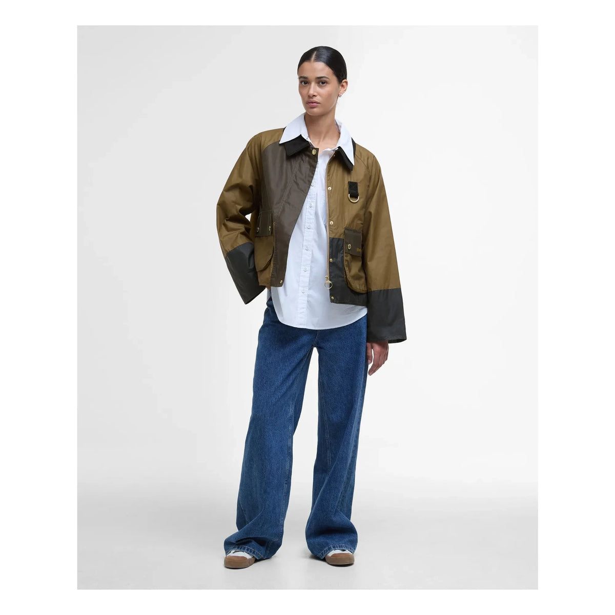 Barbour - Alma Cirée Ceket | Haki