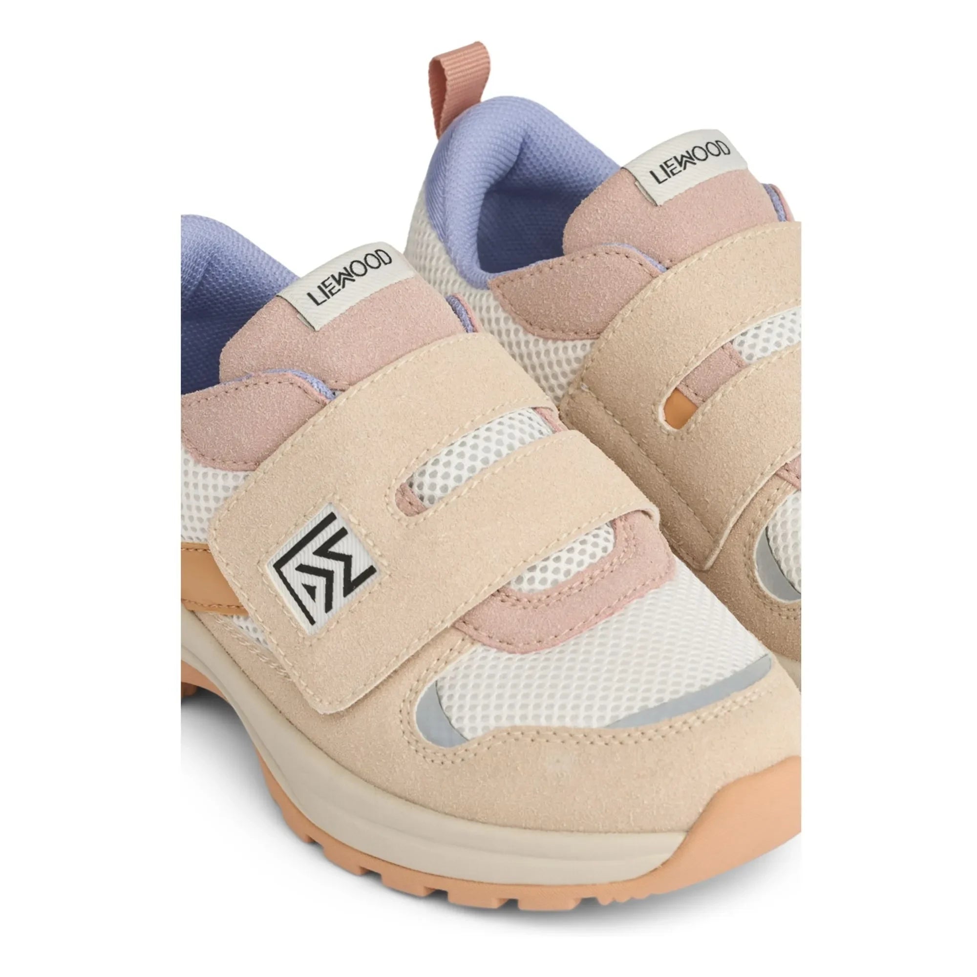 Liewood - Denisa Fileli Çizgili Sneakerlar | Soluk Pembe