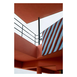 Layered - Yün halı Diagonal, Tekla Evelina Severin | Mavi