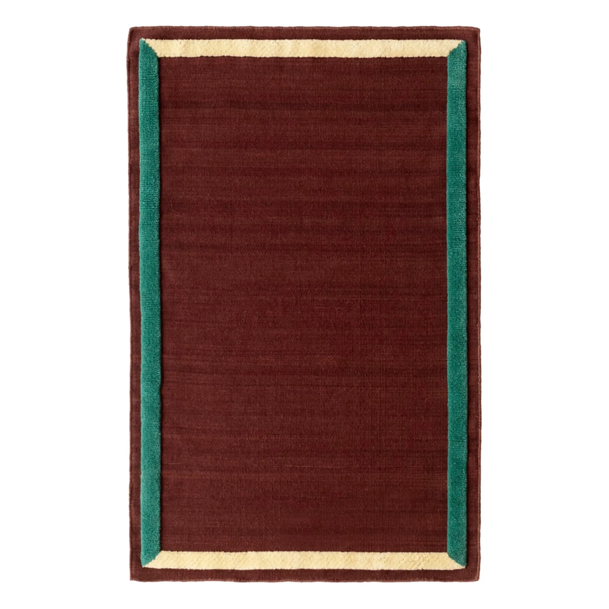 & Tradition - Çerçeveli Halı | Bordo