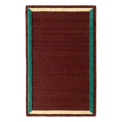 & Tradition - Çerçeveli Halı | Bordo