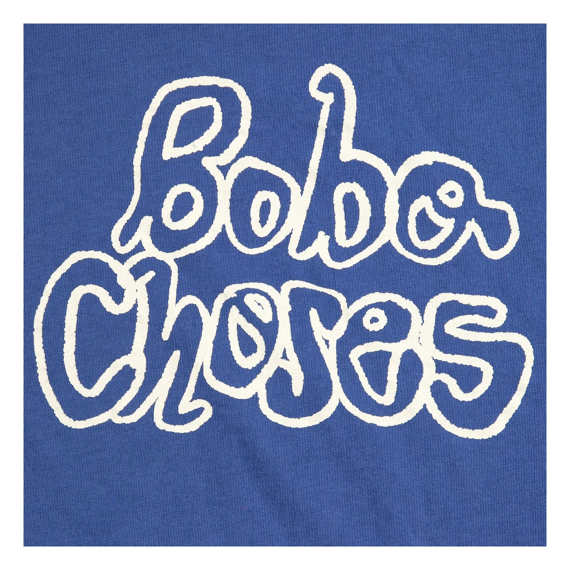Bobo Choses - Bobo Choses Çizgili Organik Pamuklu Tişört | Mavi
