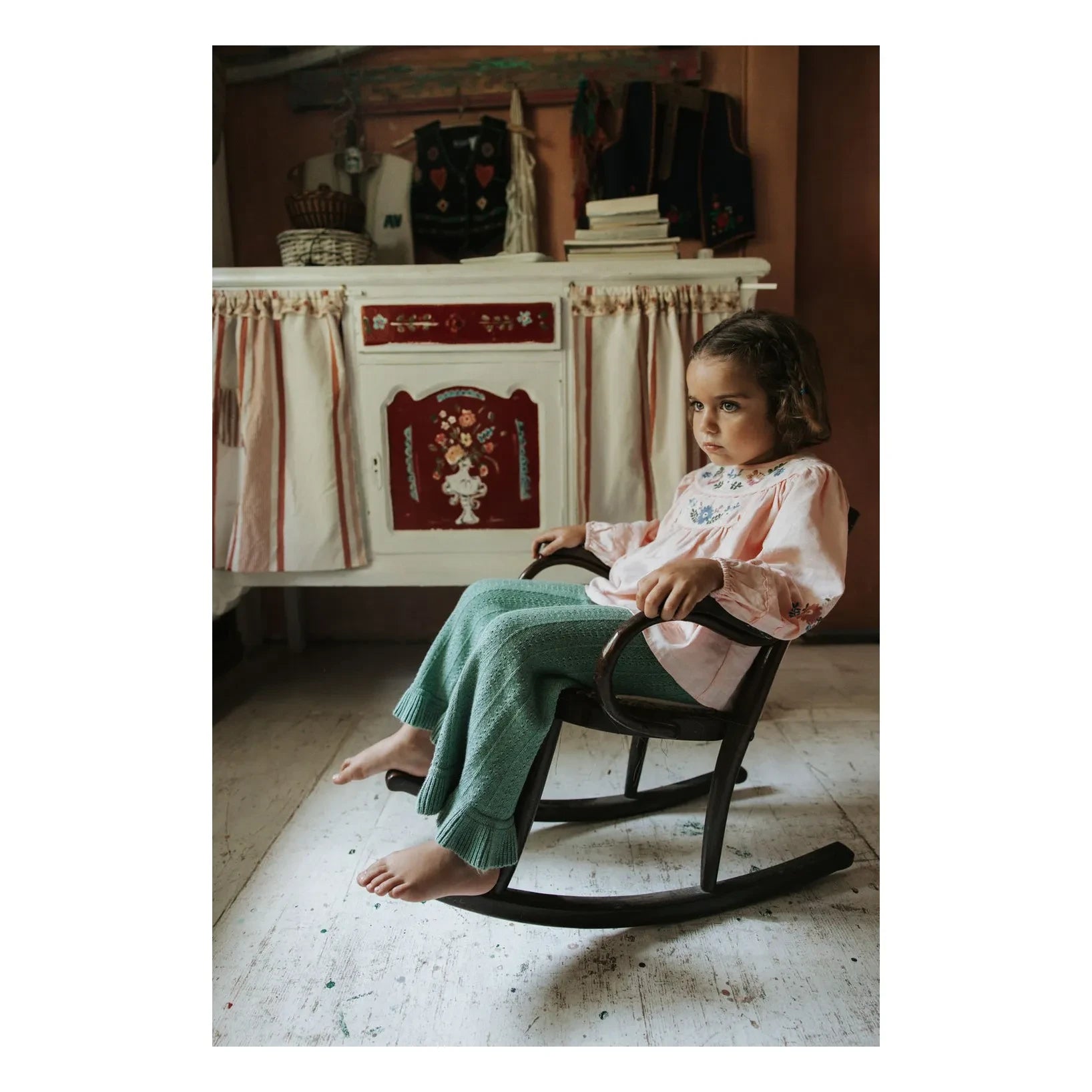 Louise Misha - Salou File Pantolon | Yeşil