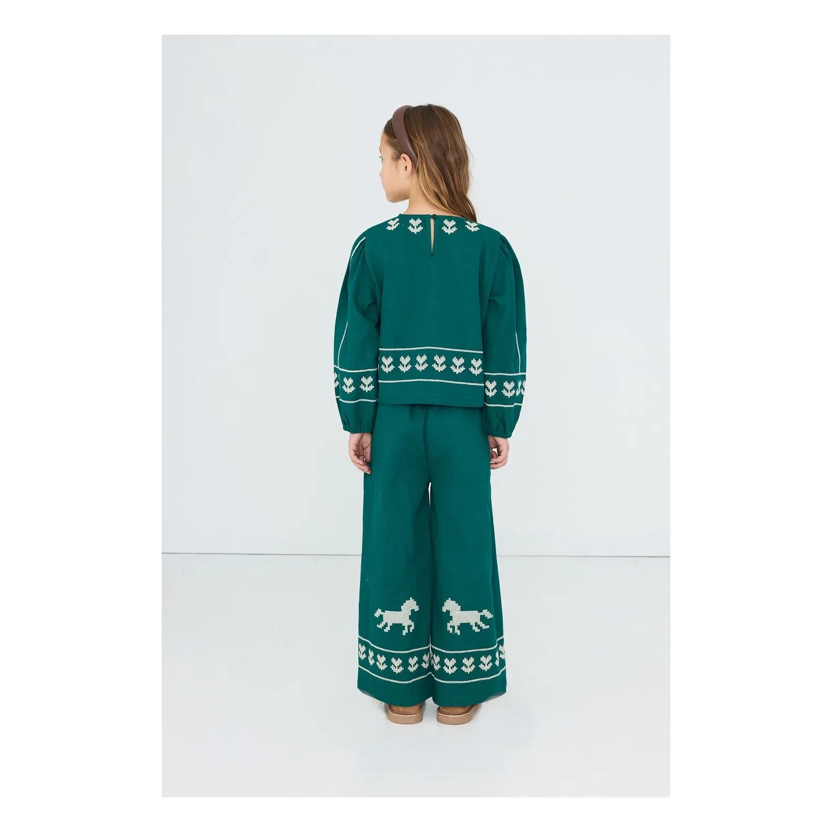 Tinycottons - Yeşil At Pantolonu
