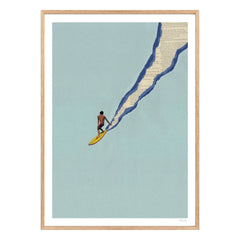 Ciel Glue - Santa Cruz poster | Açık mavi
