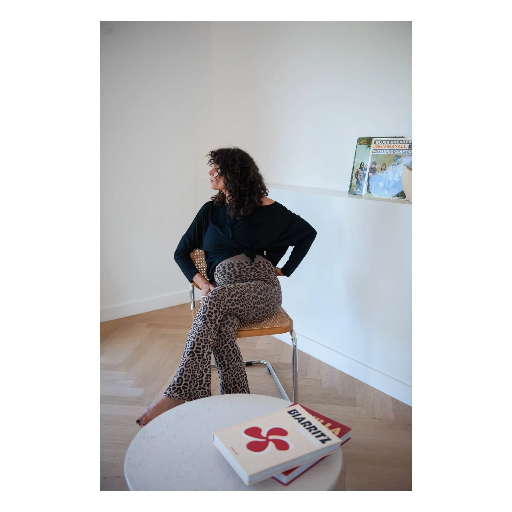Mama Hangs - Mama Flow Gebelik Flare Tayt | Leopard