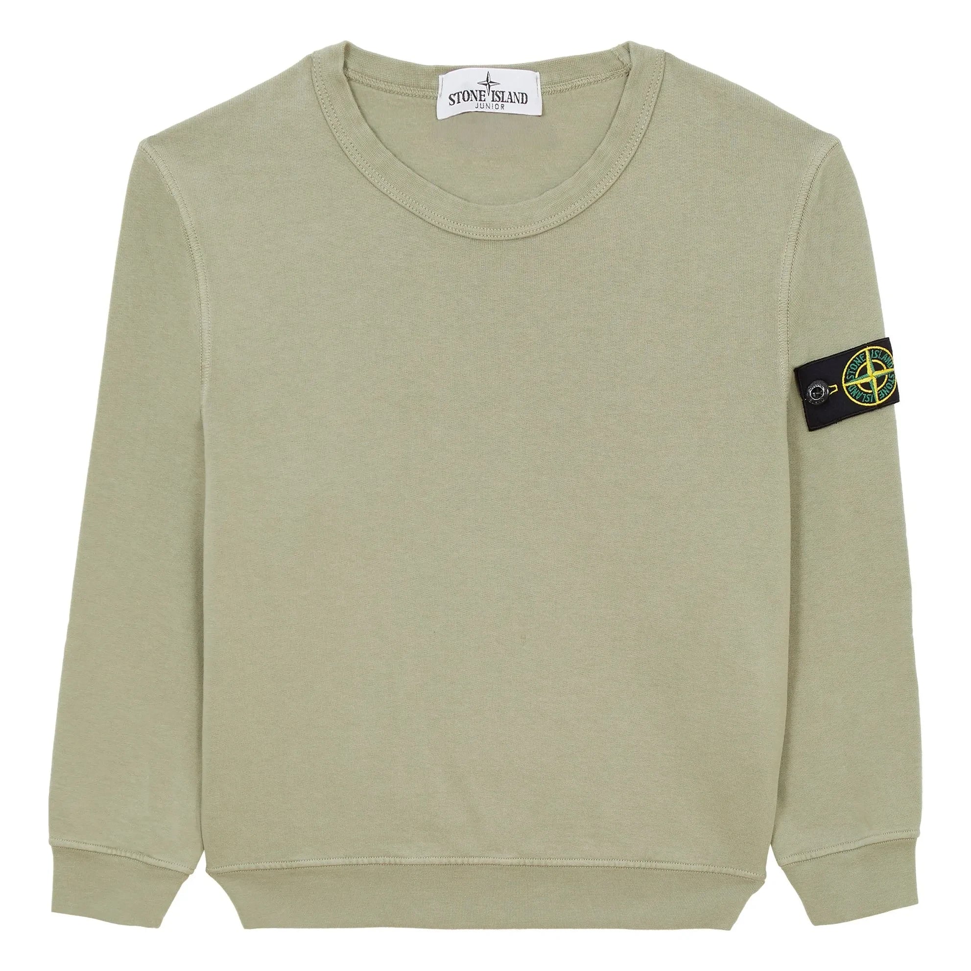 Stone Island - Sweat Logo | Zeytin yeşili