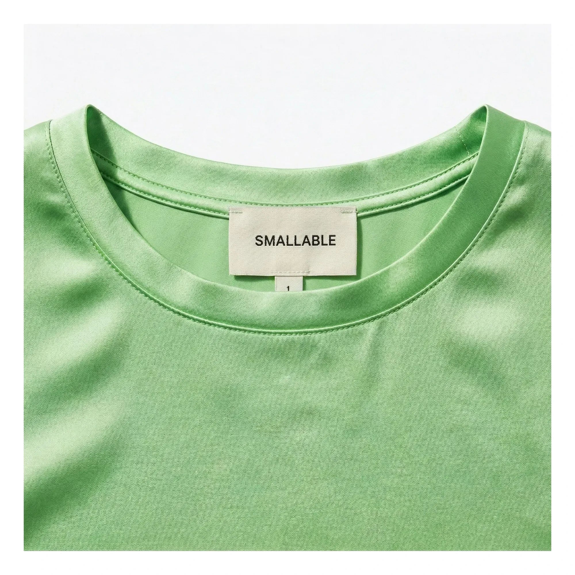 Smallable Woman - Selena Tişört | Meadow Green