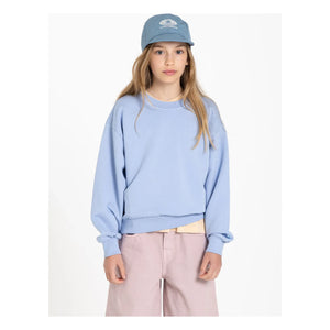 Smallable Kid - Maia organik pamuklu sweatshirt | Soluk mavi