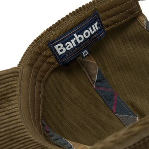 Barbour - Preston Kadife Şapka | Zeytin Yeşili
