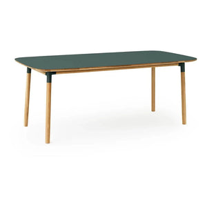Normann Copenhagen - Form Dikdörtgen Masa 95x200cm | Yeşil