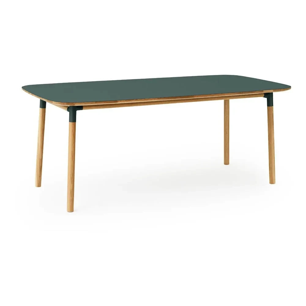 Normann Copenhagen - Form Dikdörtgen Masa 95x200cm | Yeşil